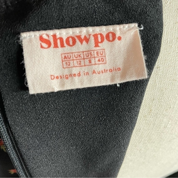 Showpo Secret Whispers Dress in Black Floral - Picture 11 of 12